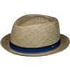 LIPODO Diamond Crown Cappello di Paglia Pork Pie Multicolore Unisex Made in Italy Primavera Estate