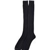 Gallo Calza Uomo Gambaletto Tinta Unita in Lana Nero 3412 3030, 43/44