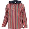 GURU SHOP Guru-Shop, Goa Hoodie, Baja Felpa con Cappuccio, Dicotone, Felpe e Felpe con Cappuccio