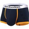 BIATWOWR Boxer da uomo in bambù morbido a vita bassa boxer pantaloncini da uomo ad asciugatura rapida sacchetto gamba corta pack