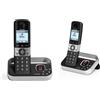 Alcatel Telefono cordless duo dect nero con segreteria Alcatel F890VOICEDUONOIR