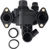 Merkloos Termostato e alloggiamento compatibili con i modelli C5, C6, 407, 607, motori 3.0 HDI