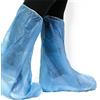 Copricalzare monouso impermeabile 38 x 47 azzurro tessuto in accoppiato polipropilene + polietilene 100 pezzi - - 971087477