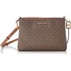 Michael Kors Trisha Borsa media a tracolla in pelle con triplo scomparto