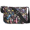 GFM® Borsa a spalla da donna in nylon a tracolla (NCB-2)