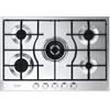 De Longhi PRONTA CONSEGNA - SPEDIZIONE IMMEDIATA Piano Cottura da Incasso 75 cm 5 Fuochi Gas Inox Lite Line De Longhi SLF 575 LX