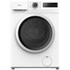 Midea PRONTA CONSEGNA - SPEDIZIONE IMMEDIATA Midea MF110W100BA10WIT Lavatrice Libera Installazione Carica Frontale 10 Kg Classe A-10% Centrifuga 1400 giri/min. Funzione Vapore