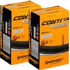 Continental MTB 27,5 x 1,75-2,5 / 47-584 -> 62-584 - Valvola Presta 42 mm (confezione da 2 tubi)