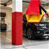 HPHDFS Protezione Palo Garage Impermeabile con Protezione AntiGraffio | Protezione pali chiusura strappo spessa copertura schiuma ammortizzante colonne esterne