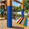 HPHDFS Protezione Palo Basket Anticollisione per Parco/Garage/Seminterrato | Copertura personalizzabile pali basket facile installazione gancio anello, resistente