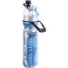 Zxpjkyu Borraccia con Spruzzatore, a Doppia Parete, con Isolamento Termico, da 500 Ml, Ideale per Corsa, Calcio, Alpinismo E Palestra, Blu