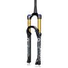 BSFHQS 26/27,5/29'' Forcella Ammortizzata MTB 9x100mm QR Regolazione Del Ritorno | 1-1/2 Conica Forcella Anteriore con freni a disco Escursione 140mm Forcella Aria per Mountain Bike HL/RL