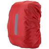 CYJAZNHH Copertura Antipioggia for Zaino in Tessuto | Rosso 10-80 litri, pioggia da viaggio notturno: riflettente antigraffio