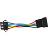 Vootnifig Cavo adattatore SW900 da 6 pin a 5 pin per display bici elettrica | Mappe rosso, nero, cavi comunicazioni correttamente, collega alimentazione contatore e serrature controller