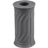 Generisch Maniglie per manubri antiscivolo e impermeabili, in silicone | Maniglie per manubri lunghi per canottaggio, presa, sollevamento pesi, trazioni, palestra, casa, parco, allenamento