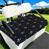 Myfsucce Coprisedili universali per carrello da golf, 2 passeggeri, 130 x | Coperta in poliestere, facile da installare, traspirante, lavabile, per auto da golf