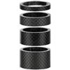 Vootnifig Distanziale per sterzo per bici da strada, in fibra di carbonio 3K, 28,6 mm, opaco, per forcella MTB, confezione personalizzabile