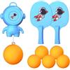Generisch Attrezzo per allenamento: da pong per bambini, integrazione | Gioco da ping pong da porta per bambini, da appendere, con racchetta e palline, gioco regolabile per due giocatori