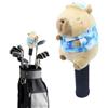 Générique Copertine per testa da golf in peluche con design animale | Copridriver numerati 3 e 5 per club da golf, per feste, donne, uomini, tee, marcatore di palla, sport