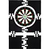 Generic Anello di protezione per bersaglio per freccette, doppia protezione, anello | Dart Board Wall Protector Board EVA Rivestimento Dartboard Surround Protector per casa Bar Game Room Cantina Indoor Outdoor