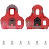 Vootnifig Tacchetti per bici da strada compatibili con Look for keo per sistema a 3 fori antiscivolo per scarpe da ciclismo tpu con 0 4,5 9 gradi opzioni di galleggiamento per biciclette da strada