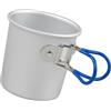 ECMQS Bicchiere per campeggio e soste, colore: blu | Tazza pieghevole in lega di alluminio, rifornimento compatto dell'attrezzatura da picnic da 150 ml