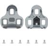 Todikaper Tacchetti per bici da strada compatibili con keo per sistema antiscivolo per rivestimento in TPU, fissaggio a 3 fori per scarpe da ciclismo, nero, grigio, rosso (grigio/4,5)