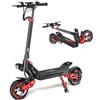 YOBACARID monopattino elettrico adulto 8OOW/12OOW/16OOW, Autonomia 45-55 km | 48V 15/18 Ah batteria Pieghevole, Doppia Sospensione e Doppio Freno, Pneumatici Off-Road 10/11, IPX5 Carico 150 kg