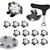 Generic portatili per scarpe da golf, filettatura a torsione rapida | Calzature Portatile Comodo Ricambio Spikes Strumento Scarpa Set Accessori Kit Scarpe Golf Spikes Portabl Campi da Golf