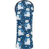 EOSDT Copri testa blu pupazzo di neve, cuciture a lunga durata | Copritesta per lei, con rivestimento in peluche, antiscivolo, per la tua mazza