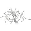 Diheohg 50 pezzi bicicletta pieghevole V Brake Noodle Linear Pull cavo freno tubo guida 90 gradi parti freno bicicletta