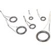 Alomejor Kit Riparazione Guida Canna da Pesca Varie Dimensioni | Acciaio inossidabile durevole, ceramica resistente all\'abrasione, design leggero, perfetto per tutti i di filo