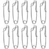 YRREATY Clip Clip Acciaio Clip | 10 moschettoni in acciaio inossidabile, lunghezza 0,1x3,9 pollici, per palangaro, resistente alla corrosione.