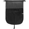 Vootnifig Dyneema - Borsa per scarpe impermeabile, 46 cm, colore nero | Classificazione impermeabile PU2400MM, chiusura roll-top, adatta alla taglia 46, per tessuto dyneema, colore nero