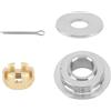YLTBQkz Kit distanziali per elica compatibile con motori fuoribordo da 9,9/15 CV | Compatibile con 6E7-45987-01, 90201-10M01, 90171-10M01, 91490; include rondella con perno di sicurezza.