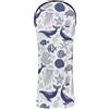 EOSDT Estetica Whale Blue Head Cover Antiscivolo | Copertura per mazza da club in ecopelle, design unico, per la tua mazza