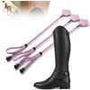 SZLIFE 3 Pezzi Frusta Equestre per Bambini con Impugnatura Antiscivolo E Leggings da Equitazione per Ragazzi con Pratica Guida E Addestramento Adatta per