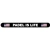 Incro US Flag Padel is Life - Protezione per racchetta, colore: Nero
