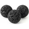 Fertnouk Sfera per callo per mano, 3 pezzi Moon Grip Ball, callo per mano, sfere di roccia vulcanica naturale da 4 cm per diffusione di olio essenziale e massaggio ai piedi, confezione in Opp, decorazioni per