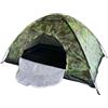 FACULX Tenda da trekking leggera per 2 persone mimetica | Design a passo rapido, adatto per 2 persone a letto, motivo mimetico, pavimento 200 x 150 cm, ideale per festival