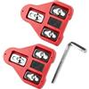 BroLuka Tacchetti per bici compatibili con Peloton, Look Delta 9° Float System Tacchetti per scarpe da ciclismo, pedali per bici da interno e da strada