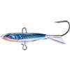 ECMQS Esca da pesca per fori di ghiaccio | 6,5 cm, attrezzatura per corpo duro con nuoto equilibrato, pinna caudale trasparente, 10 g in scatola