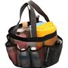 NbgrvB Per borsa a rete nera, per organizer da toilette da appendere a | Con scomparti da viaggio, spiaggia, campeggio, dormitorio, leggero, portatile, cestino portaoggetti essenziale per il bagno