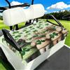 Myfsucce Coprisedili universali per carrello da golf, 2 passeggeri, 130 x | Asciugamano in poliestere, facile da installare, traspirante, lavabile, Golf Buggy Club Car, St. Patrick Kittens In Clover