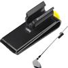 Generisch Clip per borse per mazze da golf, clip multifunzione per putter | Clip per organizzazione putter da golf, ad alta resistenza, supporto a morsetto per bastone da passeggio selfie stick