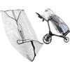 Todikaper Copertura antipioggia impermeabile in PVC bianco per sacca da golf | Realizzato in materiale PVC, resistente agli strappi, scherma componenti di precisione, lunghezza 118,1 cm