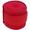 Diheohg 1 bendaggio da 2,5 m, in cotone eslatico, per guanti Muay Thai Taekwondo, colore rosso