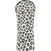 EOSDT Trendy Leopard Black Head Cover, Stay-Put Fit | Copertura per mazza da golf in pelle PU, design elegante, per la tua mazza da golf