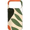 generic Custodia per iPhone 17 Pro Max Grafica astratta botanica moderna di metà secolo
