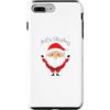 Santa Claus Custodia per iPhone 7 Plus/8 Plus Carino Babbo Natale con sacco. Buon Natale design